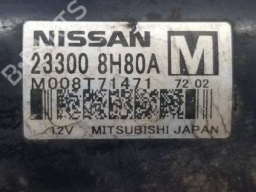 Starter NISSAN X-TRAIL I (T30)  | BP26602420M8 
