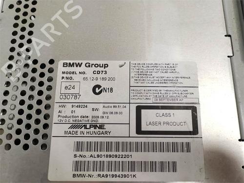 Radio BMW 1 (E87) 118 d | BP32374625E6 - Image 5