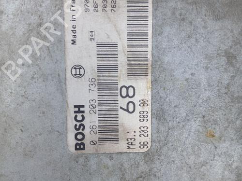 Used Engine control unit (ECU) CITROËN SAXO (S0, S1) 1.5 D (57 hp) 31909154