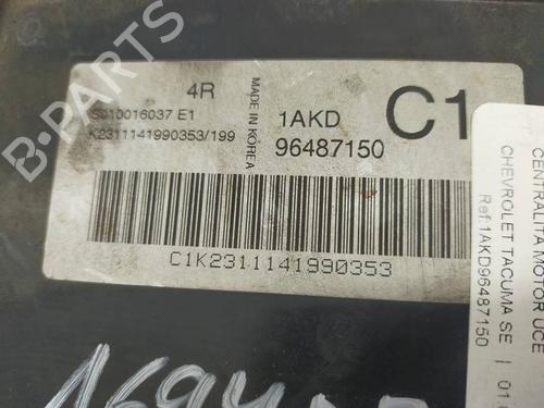 Engine control unit (ECU) CHEVROLET REZZO MPV (U100) 1.6 | BP39965925M57 - Image 4