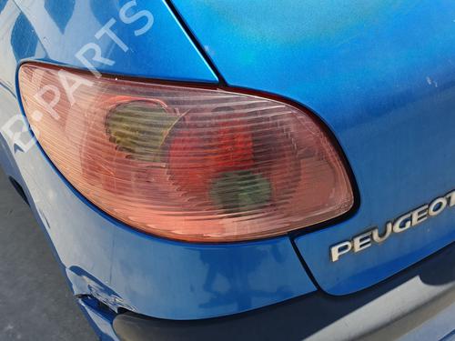 Used Left taillight Left taillight PEUGEOT 206 Hatchback (2A/C) 1.4 HDi eco 70 (68 hp) 35918154 35918154