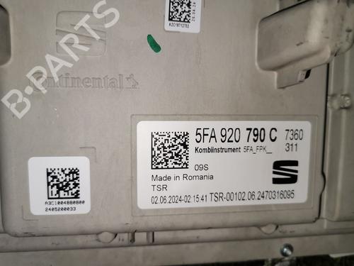 Instrument cluster SEAT LEON (KL1, KLG)  | BP25928530C47 