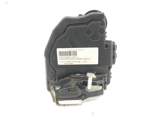 Højre bagtil lås Højre bagtil lås TOYOTA COROLLA Saloon (_E15_) 2.0 D-4D (ADE150) (126 hp) 22447891 22447891