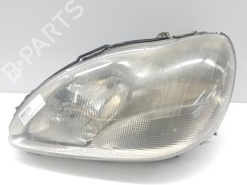 Used Left headlight MERCEDES-BENZ S-CLASS (W220) S 320 CDI (220.026, 220.126) (197 hp) 16468573