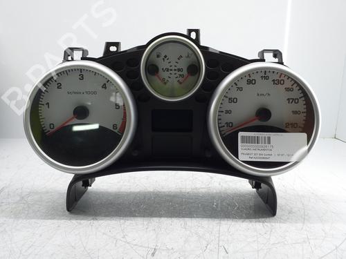 Used Instrument cluster PEUGEOT 207 SW (WK_) 1.6 HDi (90 hp) 10359845