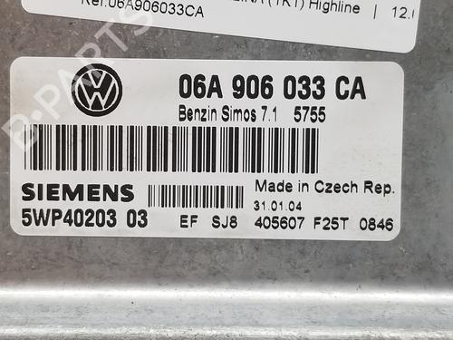 Engine control unit (ECU) VW GOLF V (1K1)  | BP19477911M57 