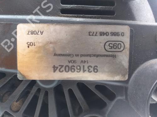 Alternator OPEL COMBO Box Body/MPV  | BP9236689M7 