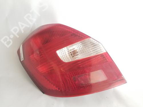 Used Left taillight SKODA FABIA II (542) 1.4 TDI (70 hp) 28673451