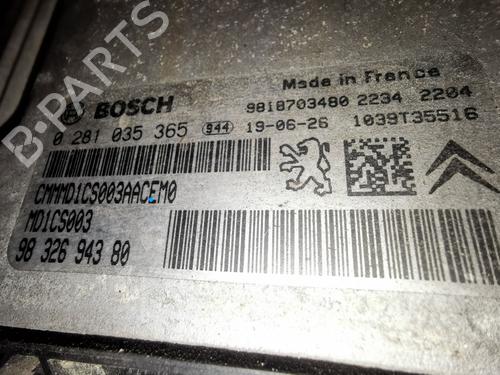Used Engine control unit (ECU) CITROËN BERLINGO (ER_, EC_) 1.5 BlueHDi 100 (102 hp) 30006550
