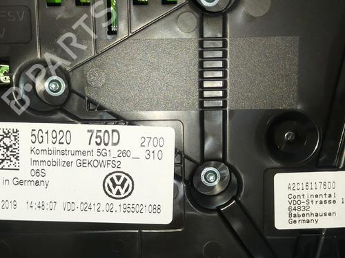 Instrument cluster VW GOLF VII (5G1, BQ1, BE1, BE2)  | BP18241145C47 