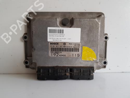 Engine control unit (ECU) FIAT STILO (192_)  | BP12430753M57 
