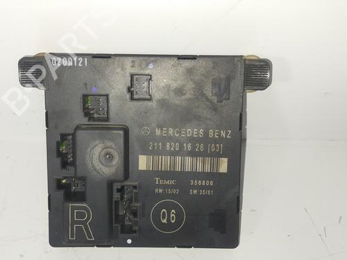 Used Electronic module MERCEDES-BENZ E-CLASS (W211) E 270 CDI (211.016) (177 hp) 16763955