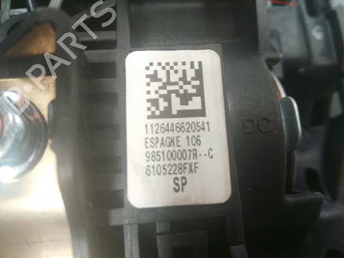 Driver airbag RENAULT MEGANE III Hatchback (BZ0/1_, B3_) 1.5 dCi (BZ09, BZ0D, BZ1W, BZ29, BZ14) | BP4615835C9 