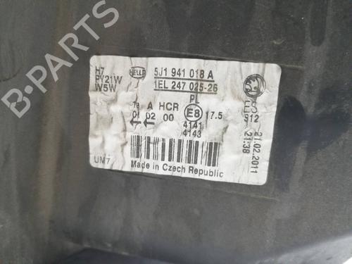 Højre forlygte SKODA FABIA II (542) | BP30748959C29