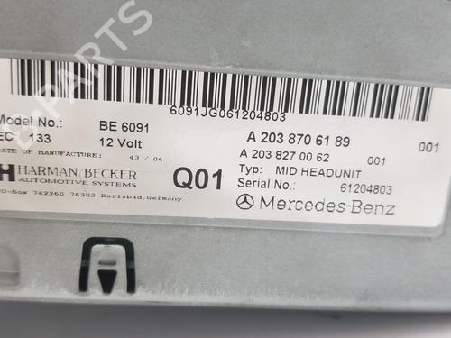 Bilradio MERCEDES-BENZ C-CLASS T-Model (S203) C 220 CDI (203.208) | BP30105175E6 