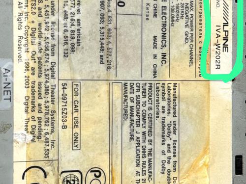 Radio HYUNDAI SONATA V (NF)  | BP19678077E6 