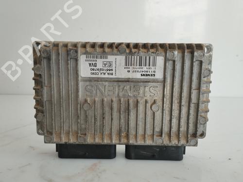 Used Engine control unit (ECU) PEUGEOT 206 Hatchback (2A/C) 1.6 16V (109 hp) 12430939