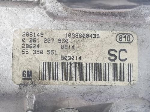 Engine control unit (ECU) OPEL CORSA C (X01)  | BP22406813M57 