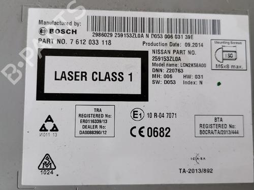 Elektronisk modul NISSAN PULSAR Hatchback (C13)  | BP26619179M83 