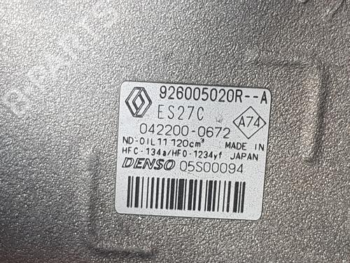 Used AC compressor RENAULT ZOE (BFM_) ZOE (88 hp) 18748734