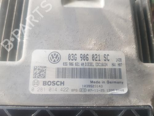 Used Engine control unit (ECU) SEAT LEON (1P1) [2005-2013]  17386284