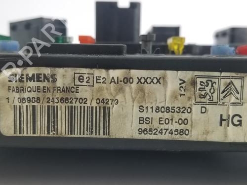 Fuse box CITROËN XSARA PICASSO (N68) 1.6 | BP28094592E1 