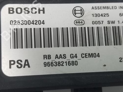 Electronic module PEUGEOT 308 II (LB_, LP_, LW_, LH_, L3_)  | BP16167544M83 