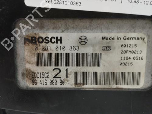 Engine control unit (ECU) PEUGEOT 406 (8B) 2.0 HDI 110 | BP12429914M57 