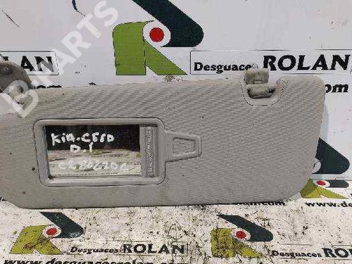 Used Left sun visor Left sun visor KIA CEE'D (JD) 1.4 CVVT (90 hp) 5237219 5237219
