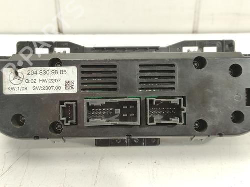 Climate control MERCEDES-BENZ C-CLASS (W204)  | BP9154012I5 