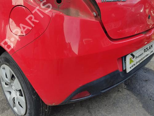 Rear bumper MAZDA 2 (DE_, DH_)  | BP24977206C8 