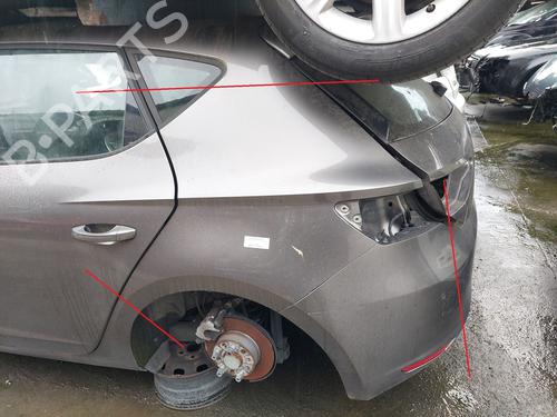 Used Left rear fenders SEAT LEON (5F1) 1.6 TDI (110 hp) 31291348