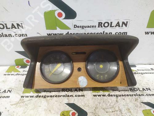 Used Instrument cluster SEAT 127 (127A) [1972-1982]  12546455