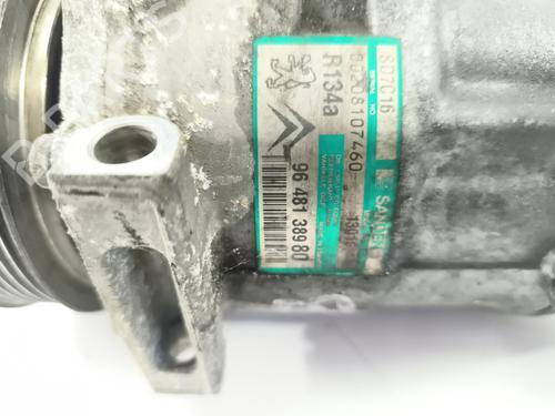 AC compressor PEUGEOT 407 (6D_) 2.0 HDi 135 (6DRHRH, 6DRHRE, 6DRHRG, 6DRHRJ) | BP33690973M34 - Image 2