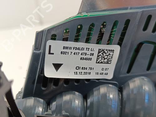 Left tailgate light BMW 3 Gran Turismo (F34) 325 d | BP13809087C79 