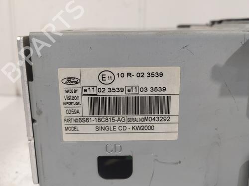 Radio FORD FIESTA V (JH_, JD_) 1.4 TDCi | BP7844665E6 