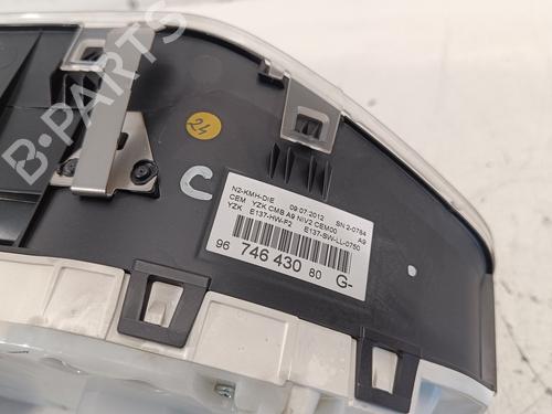 Instrument cluster PEUGEOT 208 I (CA_, CC_) 1.6 HDi | BP22199840C47 