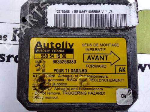 ECU airbags PEUGEOT 206 Hatchback (2A/C)  | BP4062605M53 
