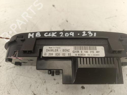 Climate control MERCEDES-BENZ CLK (C209) CLK 500 (209.375) | BP29479595I5 