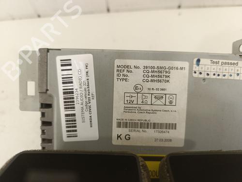 Radio HONDA CIVIC VIII Hatchback (FN, FK) 2.2 CTDi (FK3) | BP29869869E6