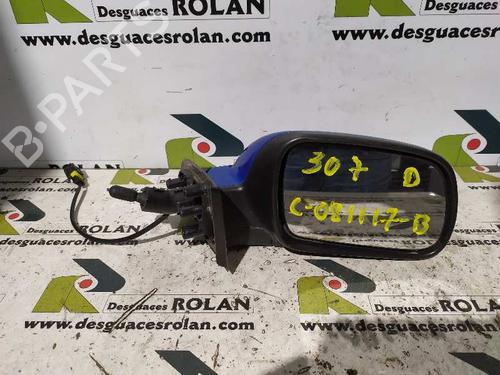 Used Right mirror PEUGEOT 307 (3A/C) 1.6 HDi (90 hp) 4057155