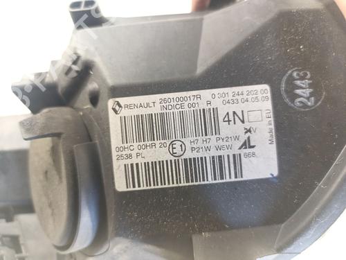 Right headlight RENAULT MEGANE III Hatchback (BZ0/1_, B3_)  | BP29395418C29 