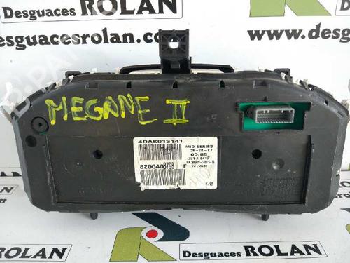 Instrument cluster RENAULT MEGANE II (BM0/1_, CM0/1_)  | BP4063026C47 