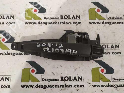 Used Rear left exterior door handle PEUGEOT 208 I (CA_, CC_) [2012-2021]  4605329