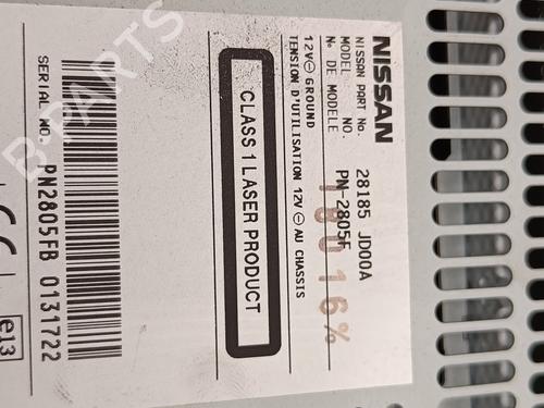 Radio NISSAN QASHQAI / QASHQAI +2 I (J10, NJ10, JJ10E)  | BP15075209E6 