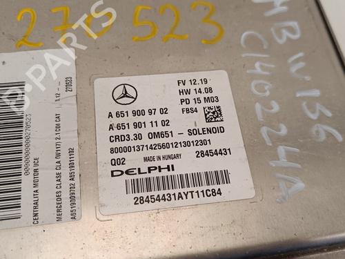 Engine control unit (ECU) MERCEDES-BENZ GLA-CLASS (X156) GLA 220 CDI (156.903) | BP17522439M57 