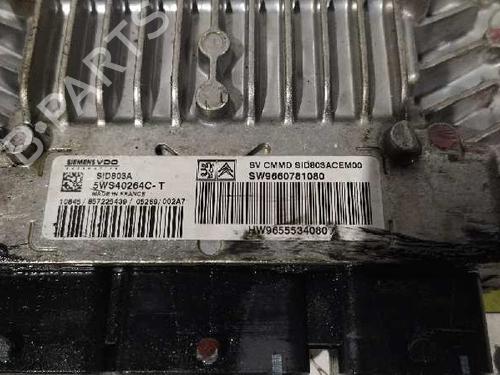 Engine control unit (ECU) PEUGEOT 308 I (4A_, 4C_) 1.6 HDi | BP5411783M57 