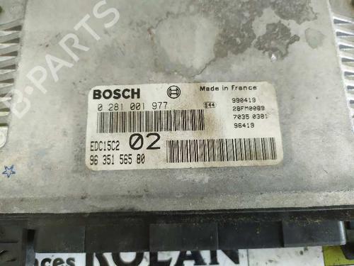 Engine control unit (ECU) PEUGEOT 406 (8B) 2.0 HDI 110 | BP4063876M57 