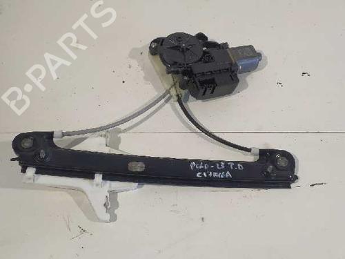 Used Rear right window mechanism VW POLO V (6R1, 6C1) 1.2 TDI (75 hp) 6118126