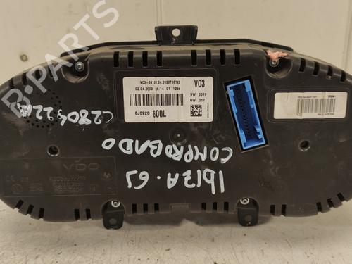Instrument cluster SEAT IBIZA IV (6J5, 6P1) 1.9 TDI | BP9731577C47 